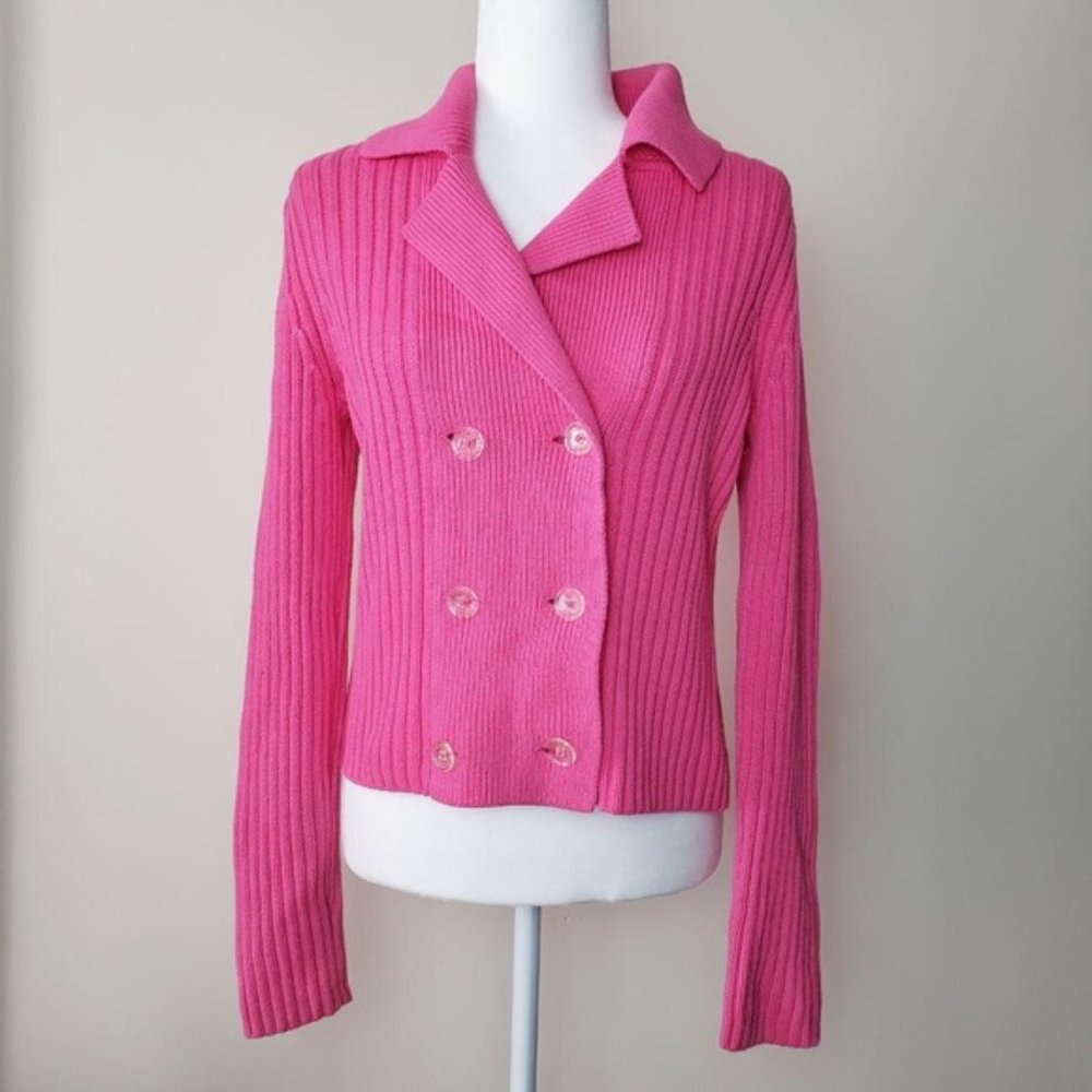 Isaac Mizrahi for Target Double Breasted Sweater